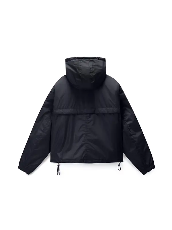 Napapijri Women's Rainforest Optique Anorak Jacket - Black Antracite Image 9