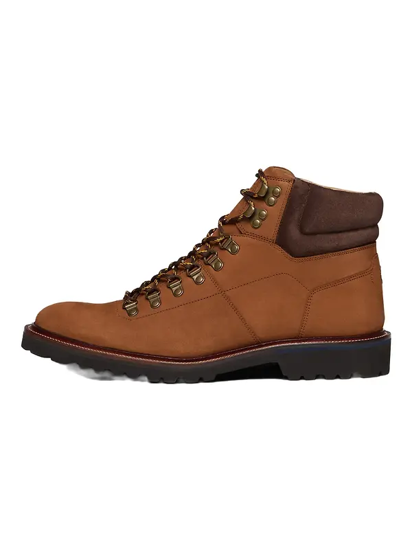 Oliver Sweeney Men's Bisham Full Grain Nubuck Hiker Boots - Tan Image 1