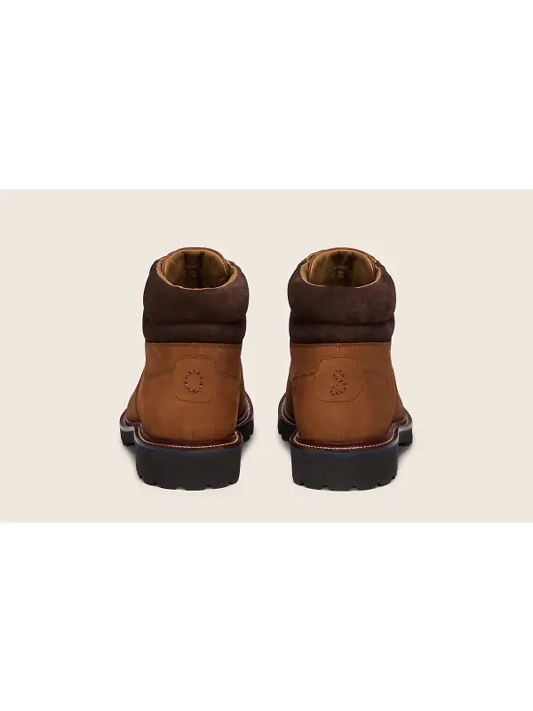 Oliver Sweeney Men's Bisham Full Grain Nubuck Hiker Boots - Tan Image 3