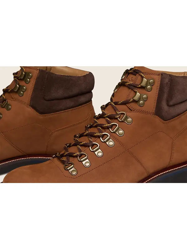 Oliver Sweeney Men's Bisham Full Grain Nubuck Hiker Boots - Tan Image 5