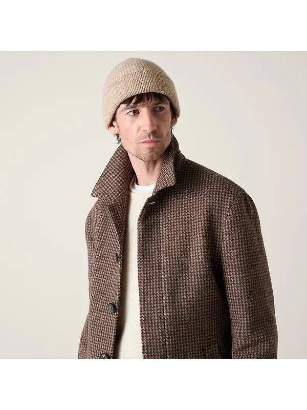 Oliver Sweeney Men's Denton Beanie Hat - Camel Image 3
