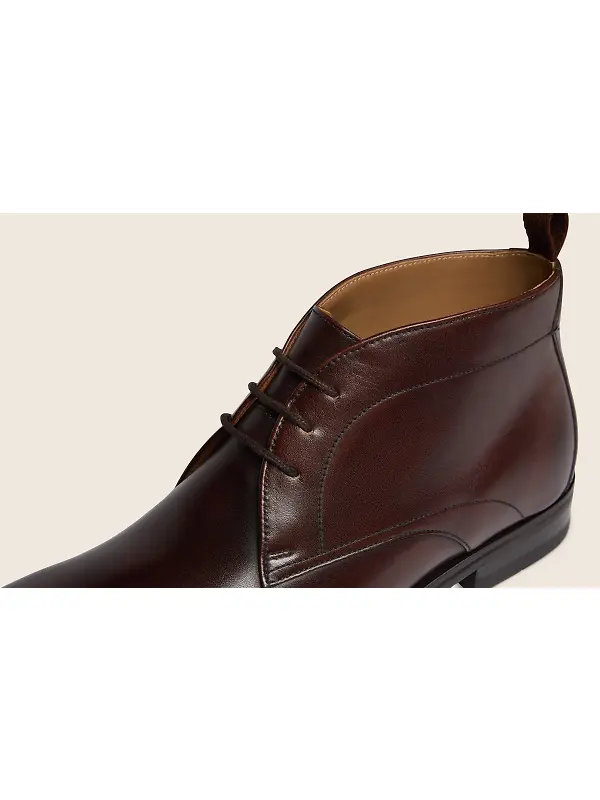 Oliver Sweeney Men's Silverdale Leather Chukka Boots - Dark Brown Image 6