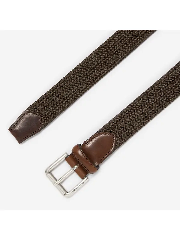 Oliver Sweeney Men's Sorico Woven Belt - Brown Image 3