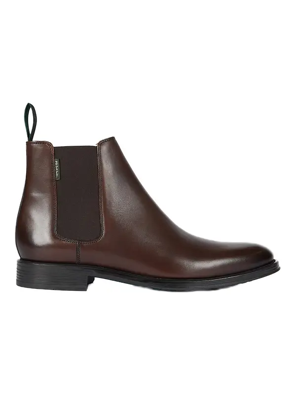 Paul Smith Men's Augustus Boots - Brown Leather Image 1