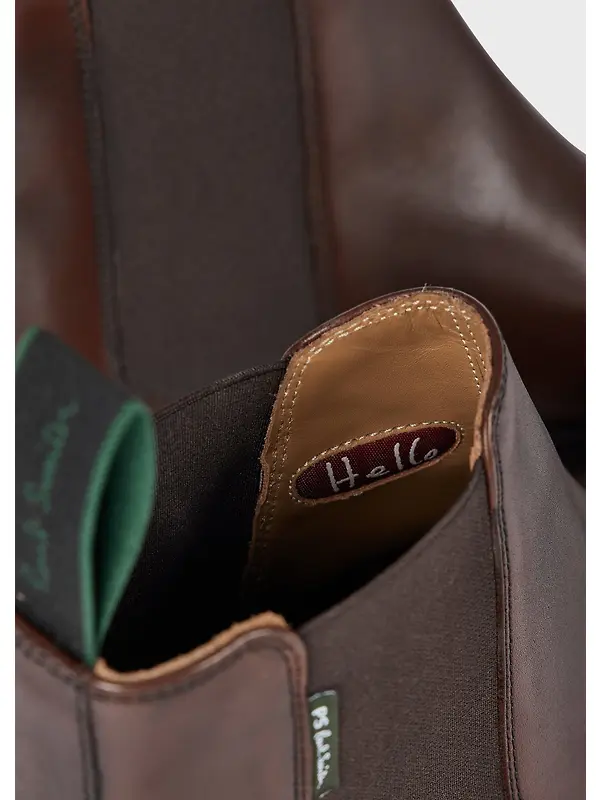 Paul Smith Men's Augustus Boots - Brown Leather Image 6