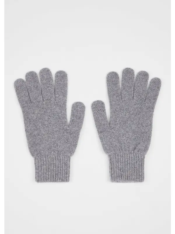 Paul Smith Men's Cashmere-Blend Gloves - Slate Image 2