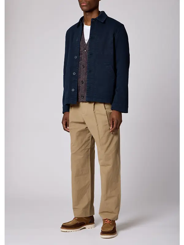 Paul Smith Men's Garment-Dyed Cotton Chore Jacket - Very Dark Navy Image 2