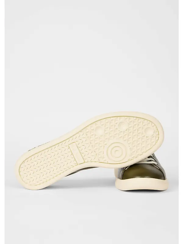 Paul Smith Men's Chip Trainers - Khaki Leather Image 2