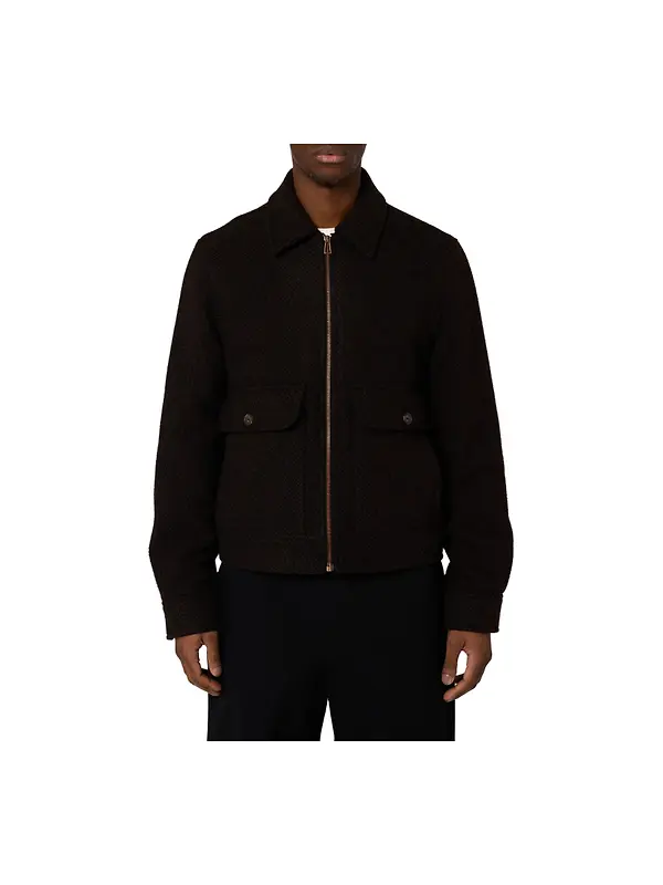 Paul Smith Men's Harrington Jacket - Brown Image 1