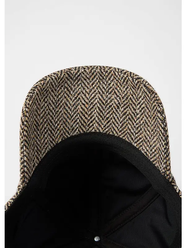 Paul Smith Men's Harris Tweed Wool Cap - Brown Image 5