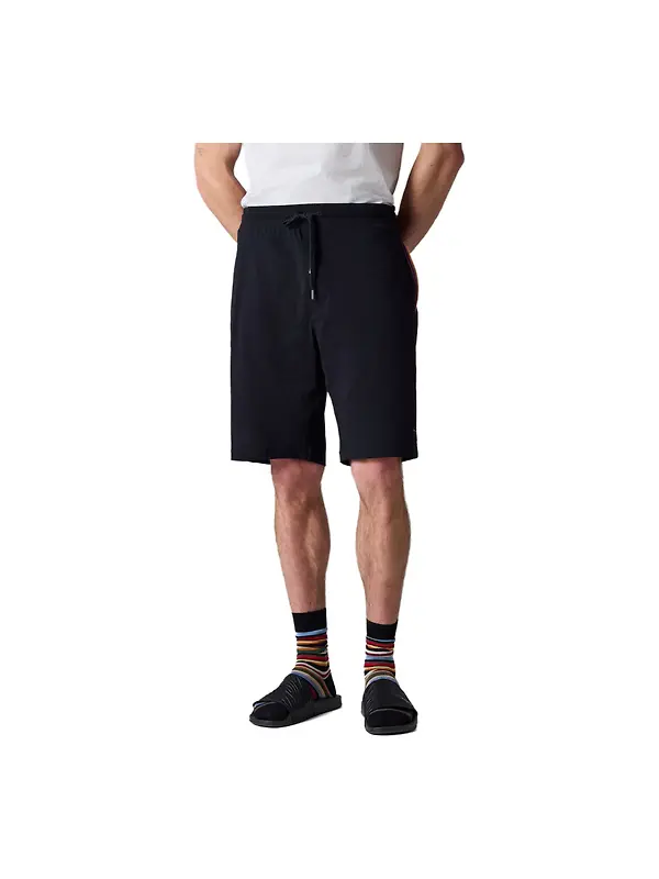 Paul Smith Men's Jersey Cotton Lounge Shorts - Black Image 1