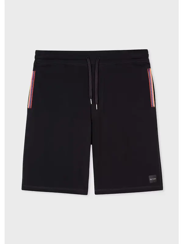 Paul Smith Men's Jersey Cotton Lounge Shorts - Black Image 5