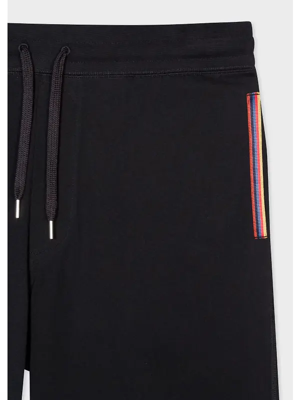 Paul Smith Men's Jersey Cotton Lounge Shorts - Black Image 6