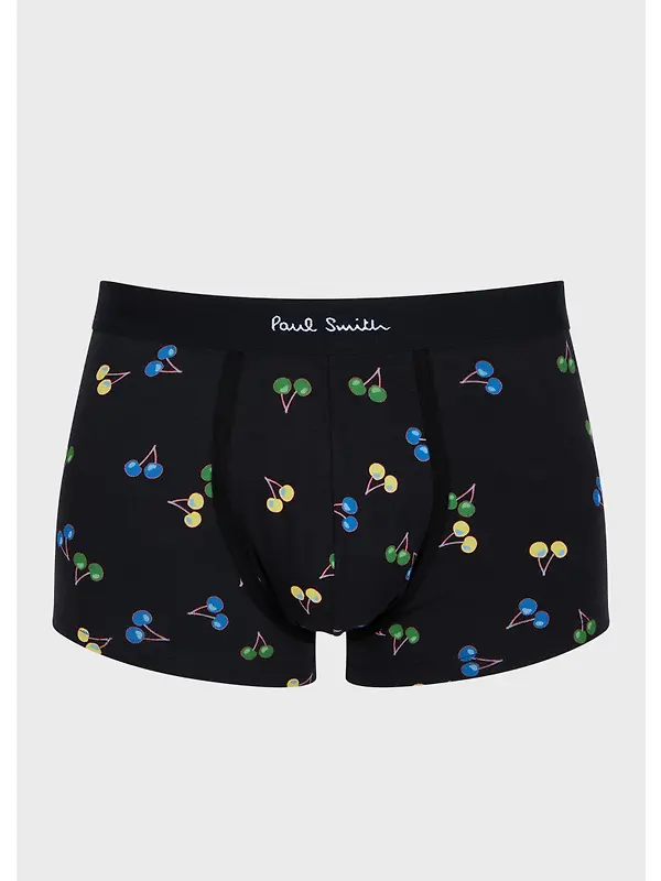 Paul Smith Men's Plain/Pattern/Stripe Boxer Briefs 5 Pack - Mixed Image 4