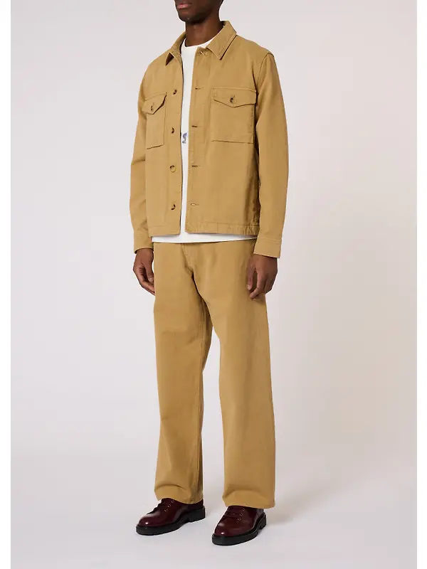 Paul Smith Men's Military Overshirt Jacket - Light Beige Image 3