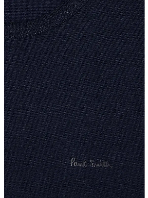 Paul Smith Men's Organic Cotton Lounge T-Shirts Five Pack - Mixed Image 9