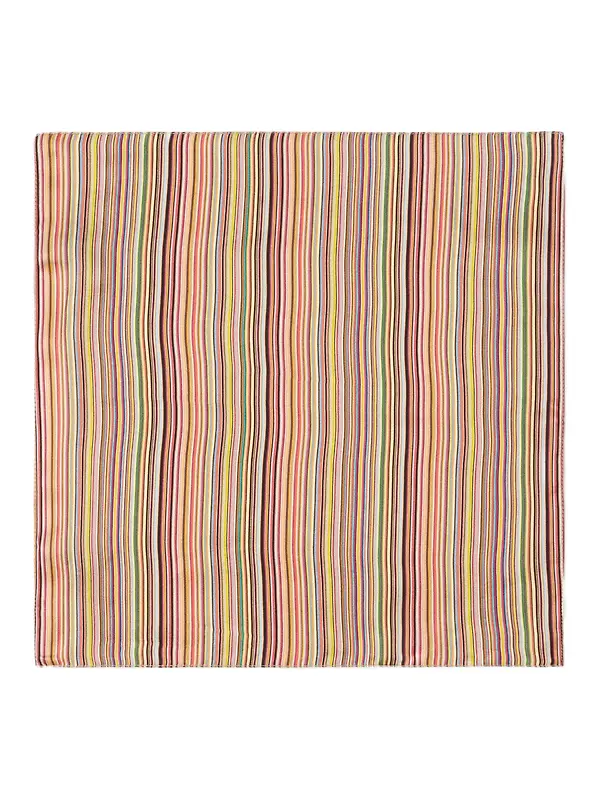 Paul Smith Men's Pocket Square - Signature Stripe Image 1