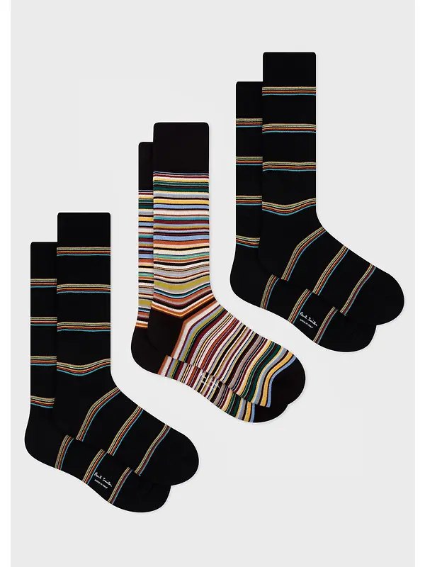 Paul Smith Men's Sock & Card Case Gift Set - Black Image 6