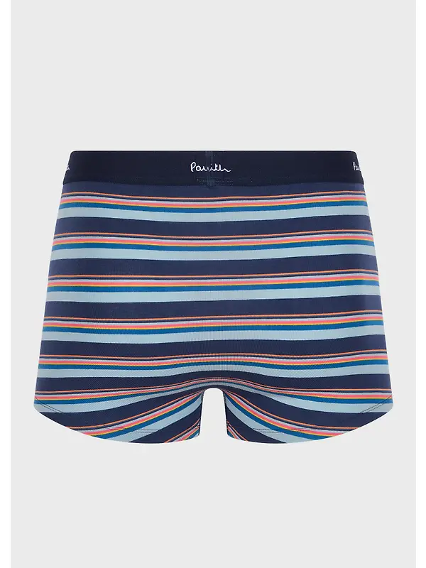 Paul Smith Men's Stripe/Plain Trunks 5 Pack - Mixed Image 3