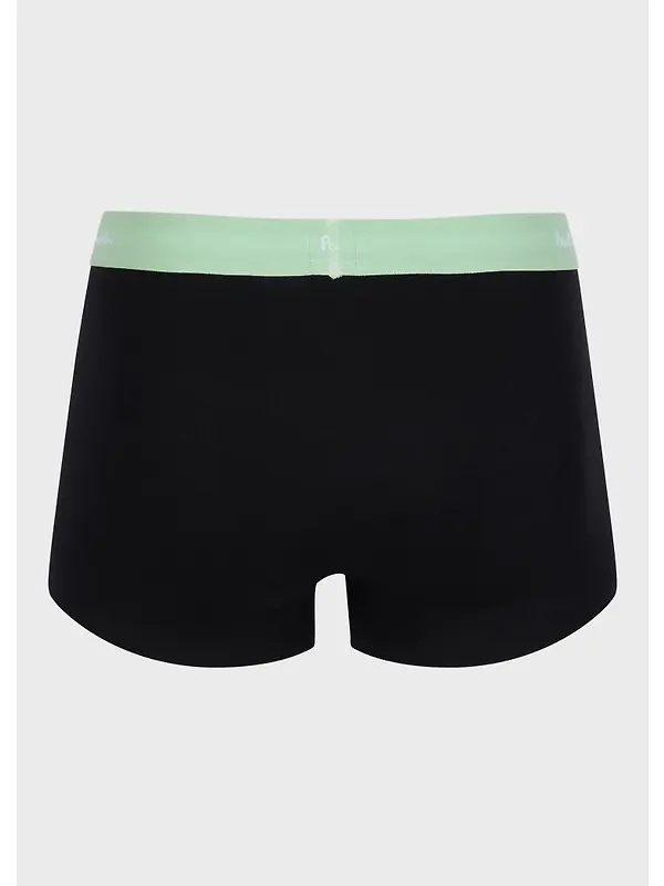 Paul Smith Men's Stripe/Plain Trunks 5 Pack - Mixed Image 5