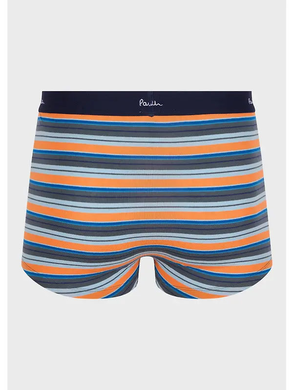 Paul Smith Men's Stripe/Plain Trunks 5 Pack - Mixed Image 11