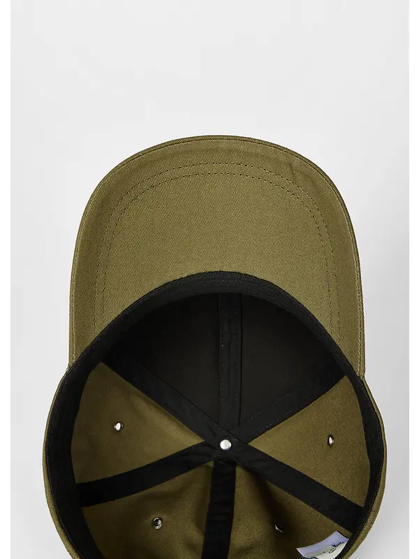 Paul Smith Men's Zebra Baseball Cap - Military Green Image 3