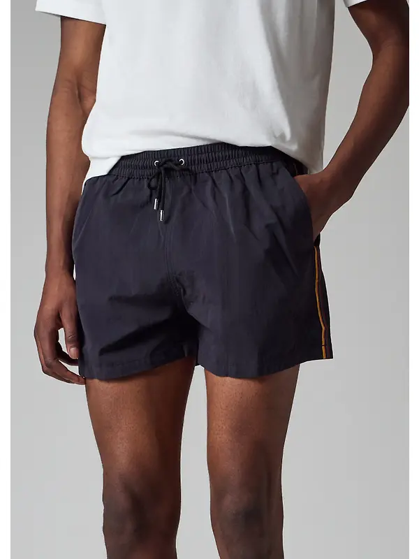 Paul Smith Men's Zebra Logo Swim Shorts - Black Image 2