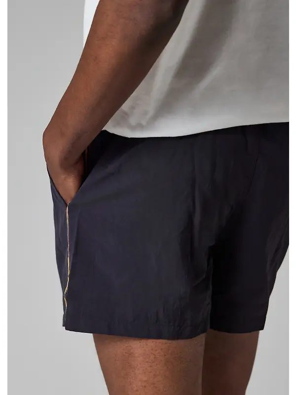 Paul Smith Men's Zebra Logo Swim Shorts - Black Image 4