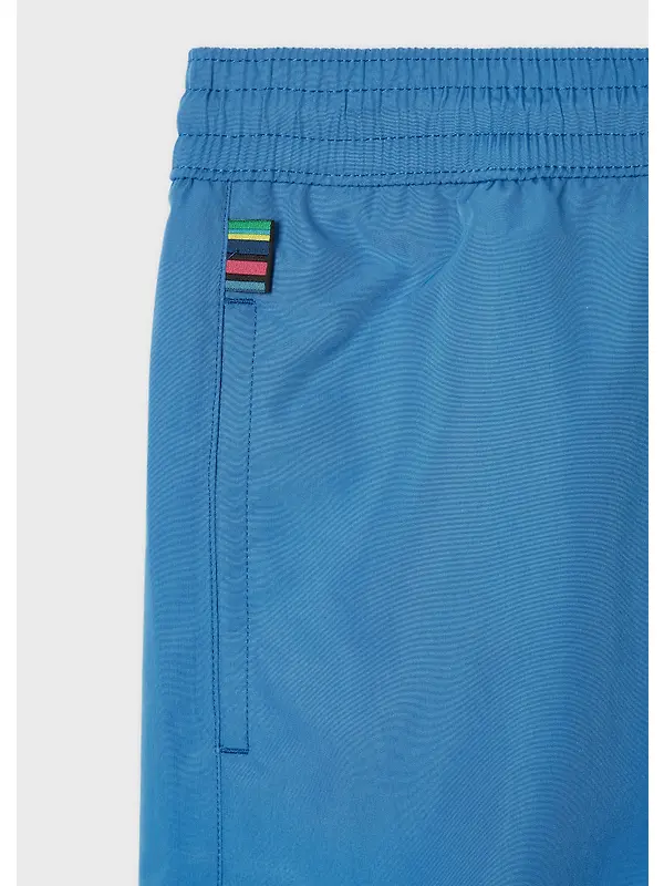 Paul Smith Men's Zebra Logo Swim Shorts - Petrol Blue Image 3