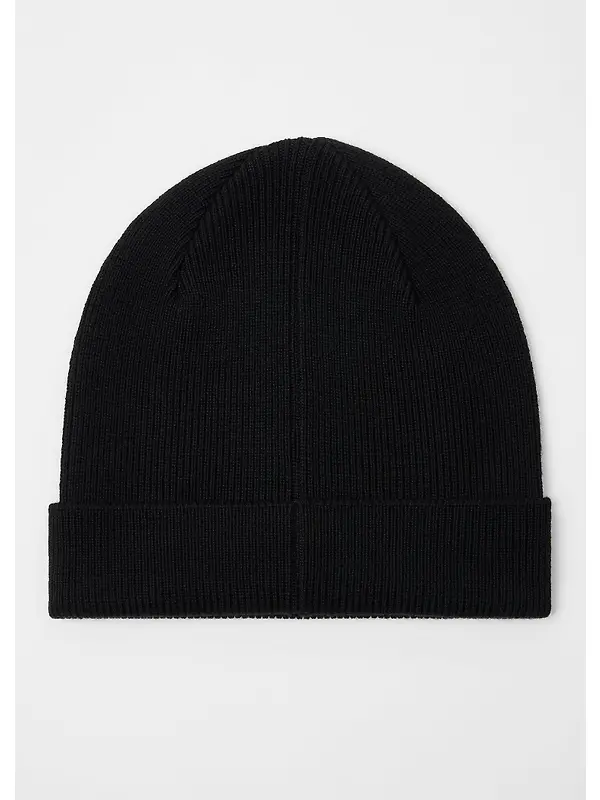 Paul Smith Men's Zebra Logo Wool Beanie - Black Image 2