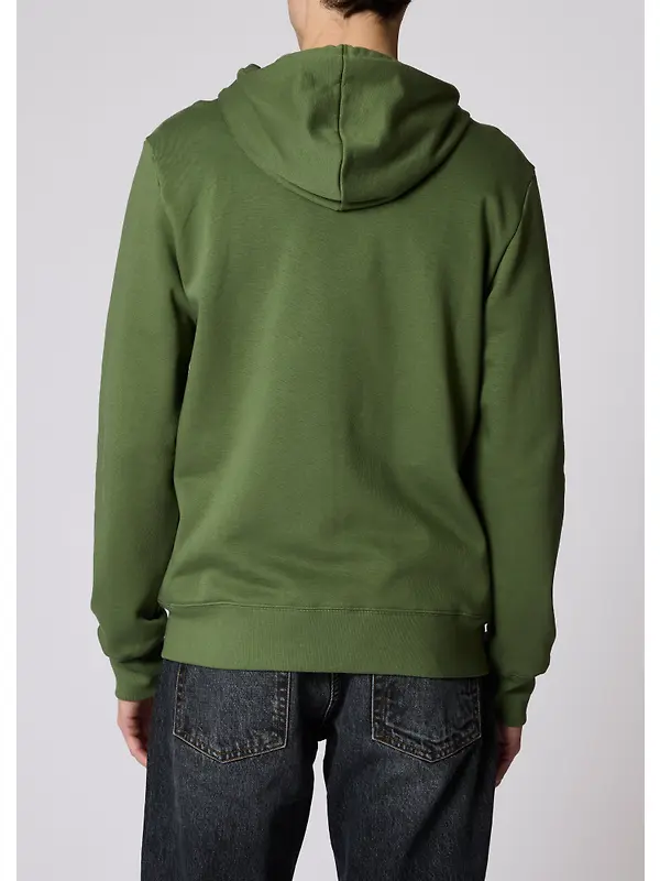 Paul Smith Men's Zebra Reg Fit Zip Hoody - Green Image 3