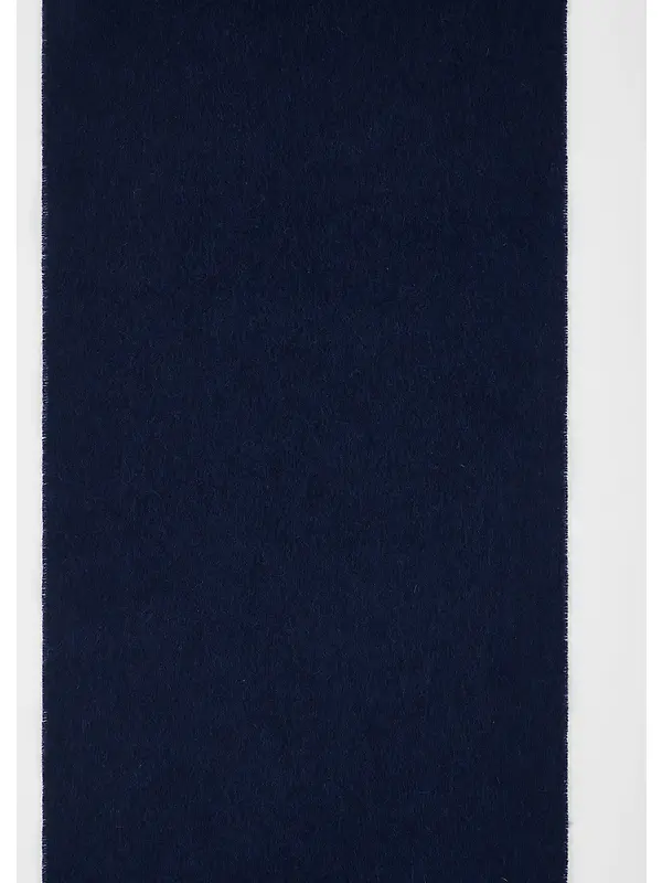 Paul Smith Men's Zebra Scarf - Navy Image 3