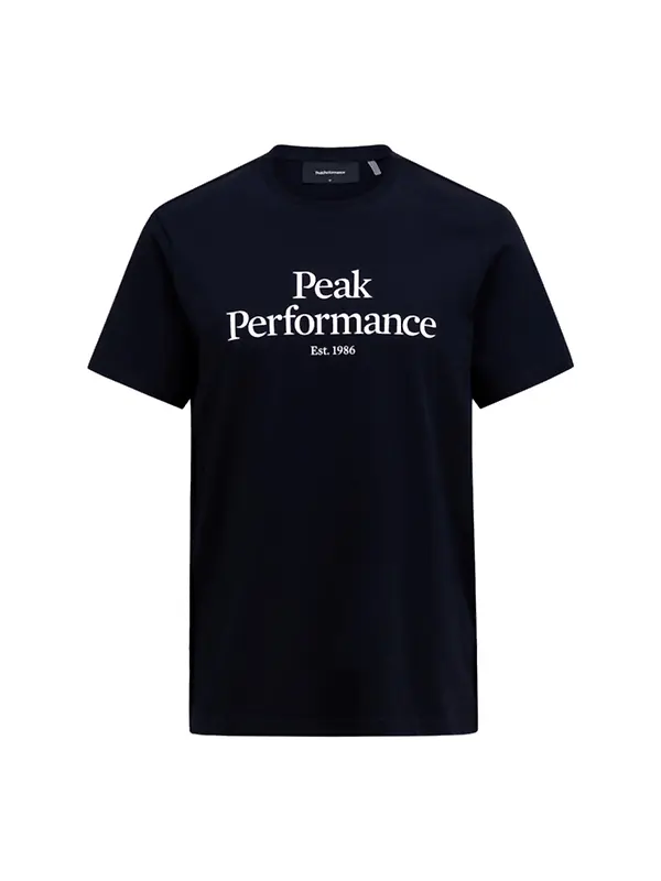 Peak Performance Men's Original Tee - Black/ Off White Image 1