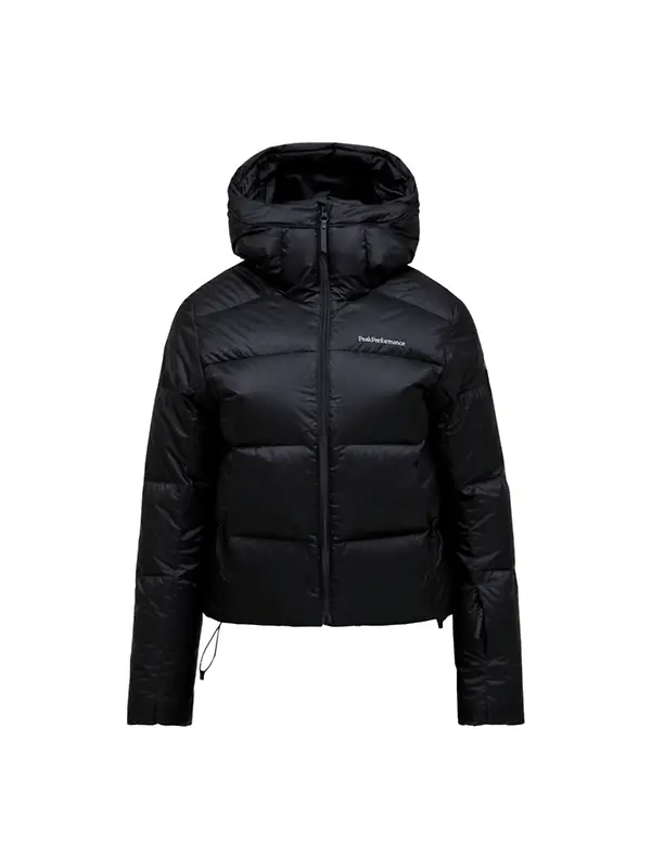 Peak Performance Women's Glissade Down Ski Jacket - Black Image 1