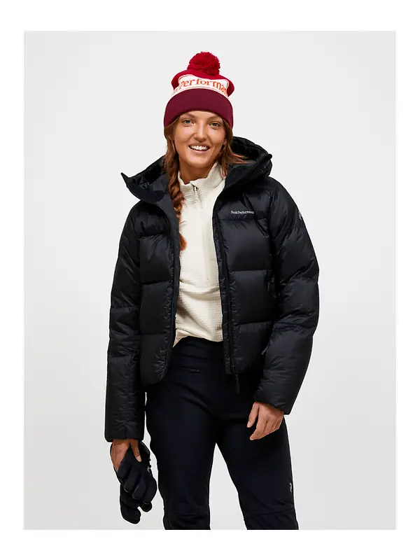Peak Performance Women's Glissade Down Ski Jacket - Black Image 2