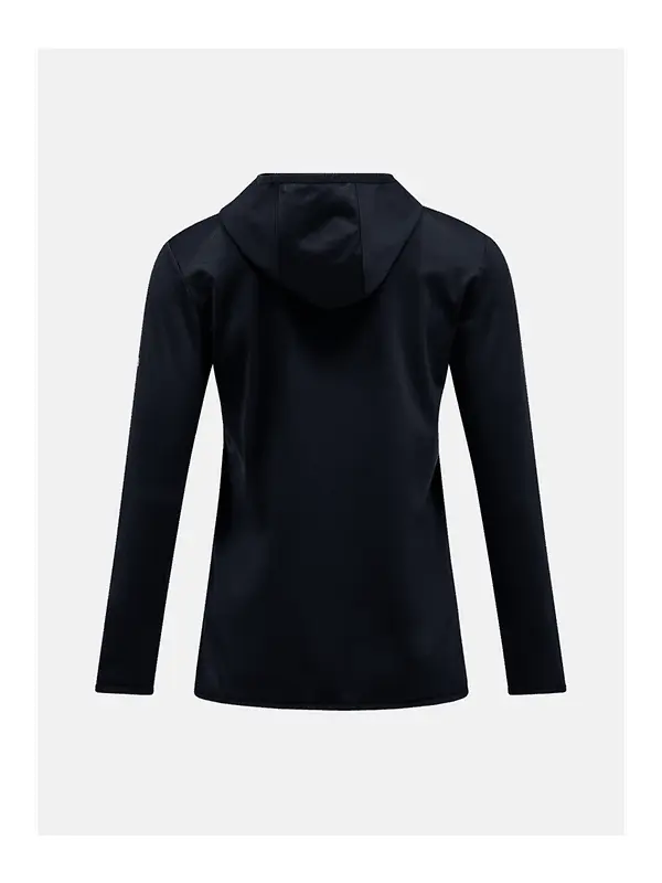 Peak Performance Women's Light Zip Hoodie - Black Image 6
