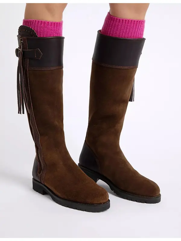 Penelope Chilvers Women's Inclement Long Tassel Boots - Dark Oak Image 5