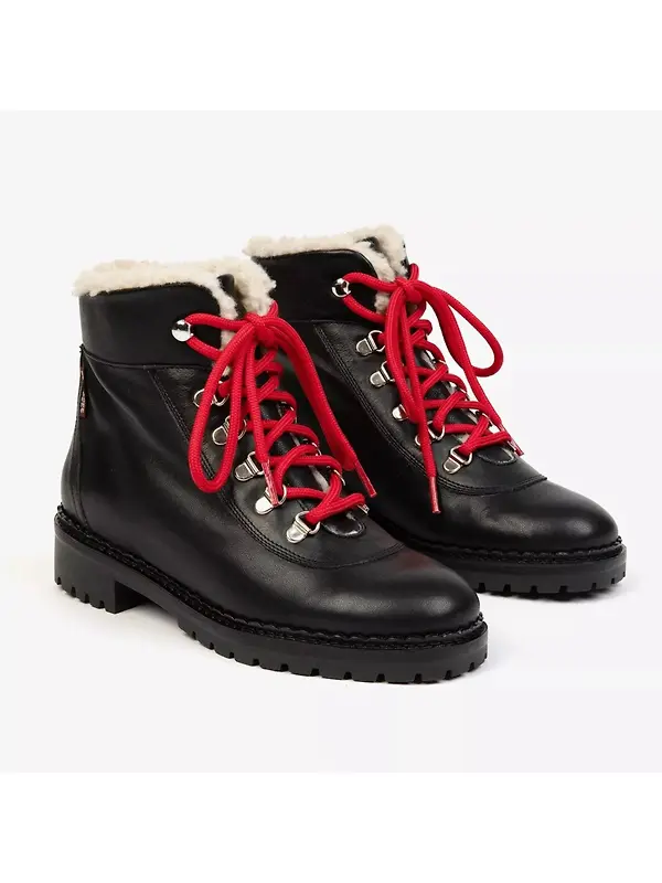 Penelope Chilvers Women's Cortina Leather/Shearling Boot - Black Image 2