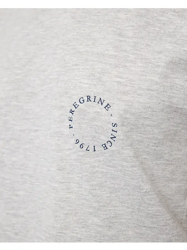 Peregrine Men's Made In England Graphic T-Shirt - Light Grey Image 8