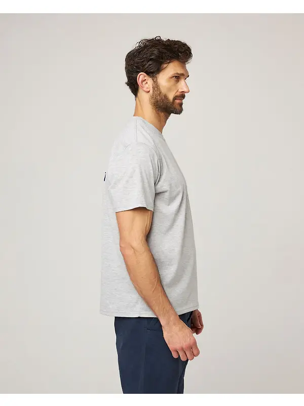 Peregrine Men's Made In England Graphic T-Shirt - Light Grey Image 6