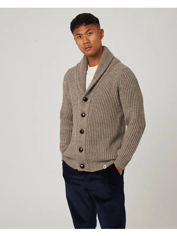 Peregrine Men's Wilkinson Cardigan - Oak Image 2