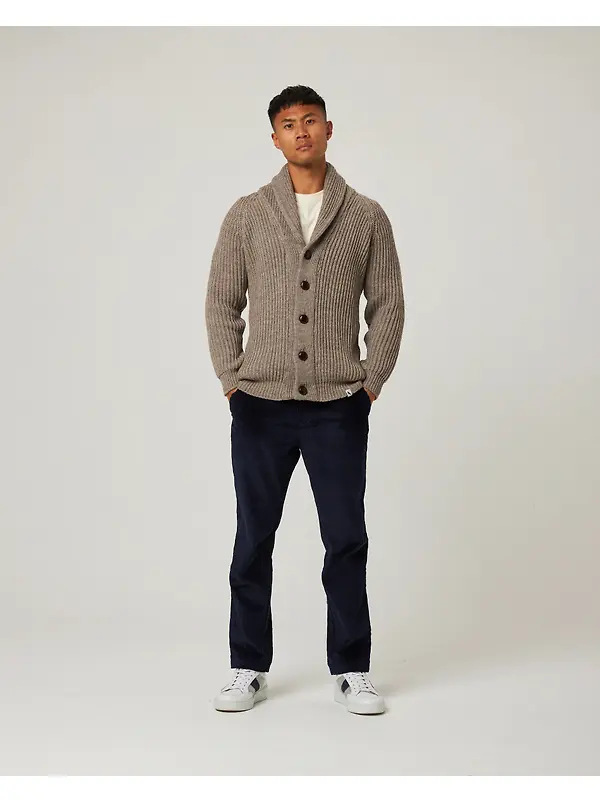Peregrine Men's Wilkinson Cardigan - Oak Image 3