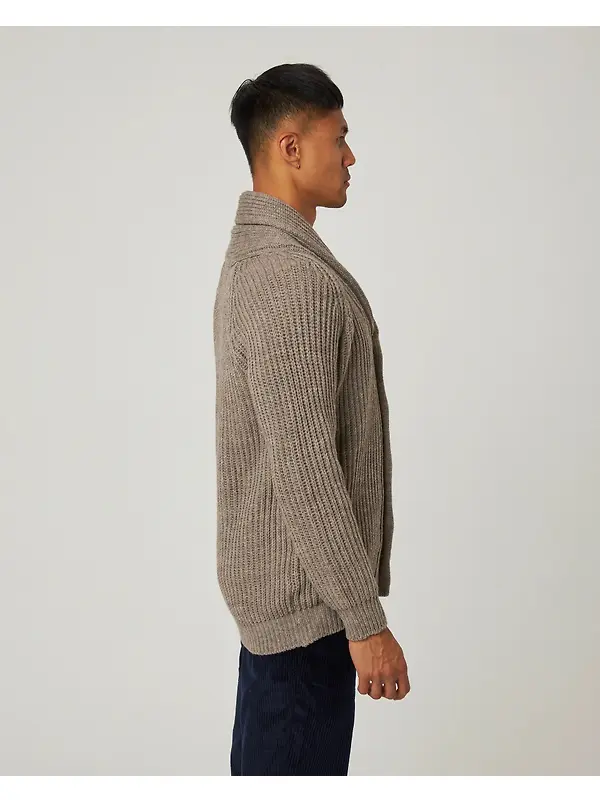 Peregrine Men's Wilkinson Cardigan - Oak Image 5