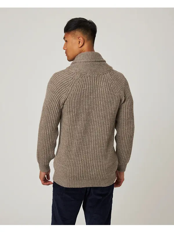 Peregrine Men's Wilkinson Cardigan - Oak Image 6