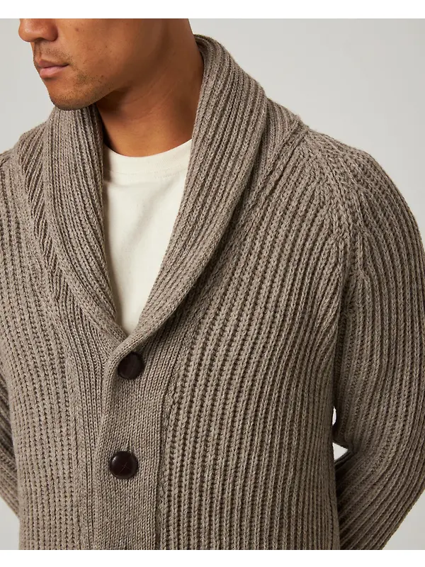Peregrine Men's Wilkinson Cardigan - Oak Image 7