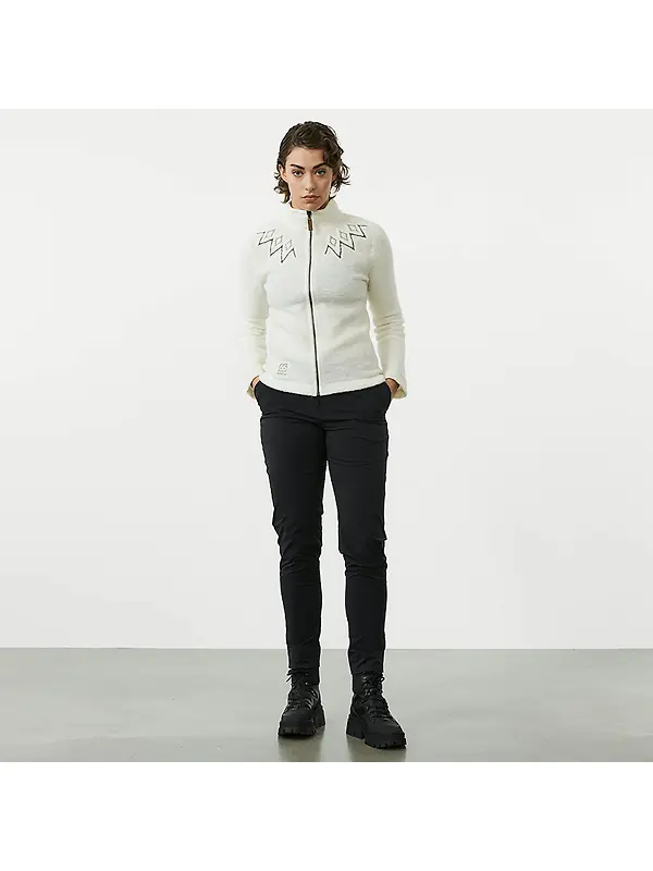 66°North Women's Kaldi Sweater - Off White Image 2