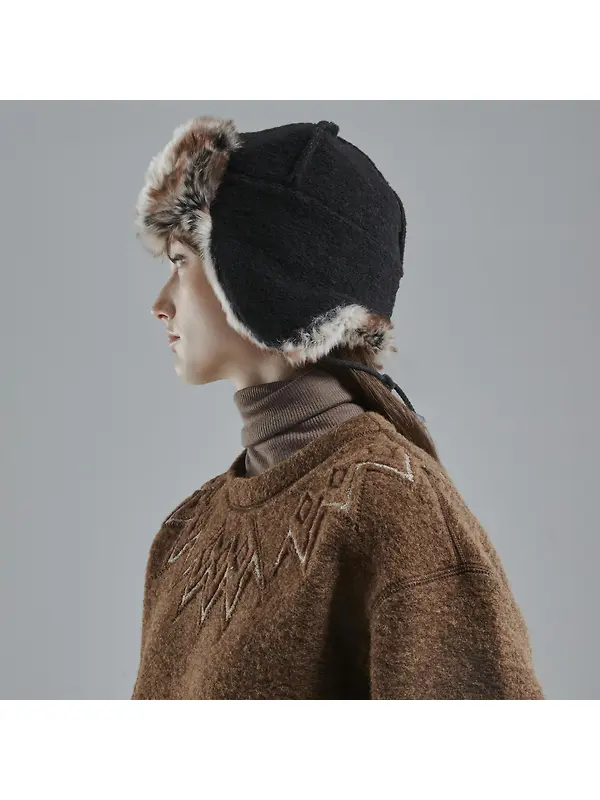 66°North Kaldi Arctic Hat - Black Image 6