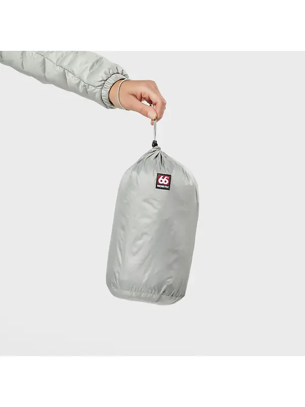 66°North Women's Keilir Down Jacket - Grey Sky Image 7