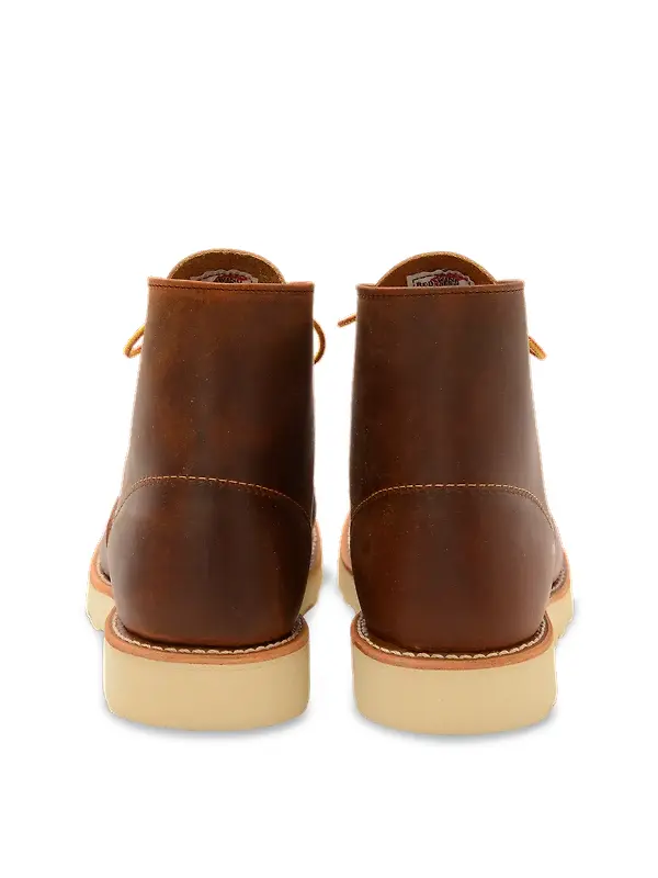 Red Wing Men's Round Toe Boots - Copper Rough & Tough - Style 9111 Image 3