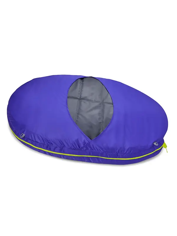RUFFWEAR Highlands Dog Sleeping Bag - Huckleberry Blue Image 4